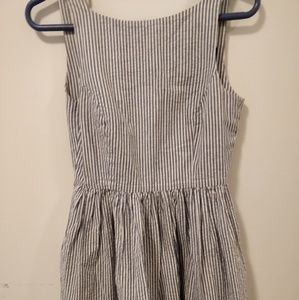 American apparel striped dress